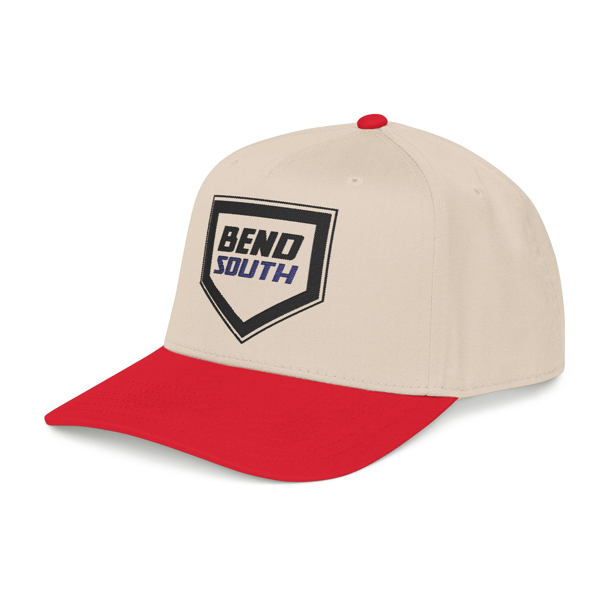 Bend South Emblem Baseball Cap | Patch Logo, Two-Tone Snapback