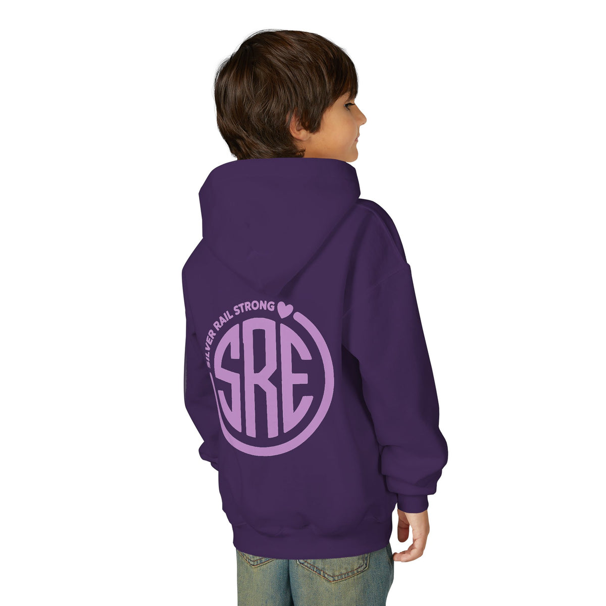 Silver Rail Strong Hoodie | Youth Pullover Sweatshirt