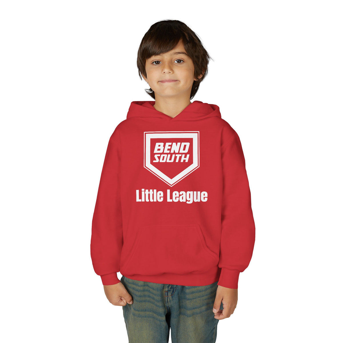 Bend South Shield Logo Hoodie | Youth Pullover Sweatshirt
