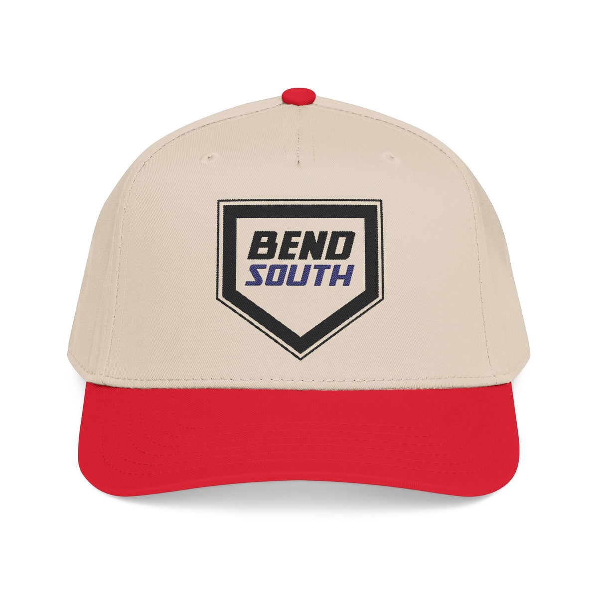 Bend South Emblem Baseball Cap | Patch Logo, Two-Tone Snapback