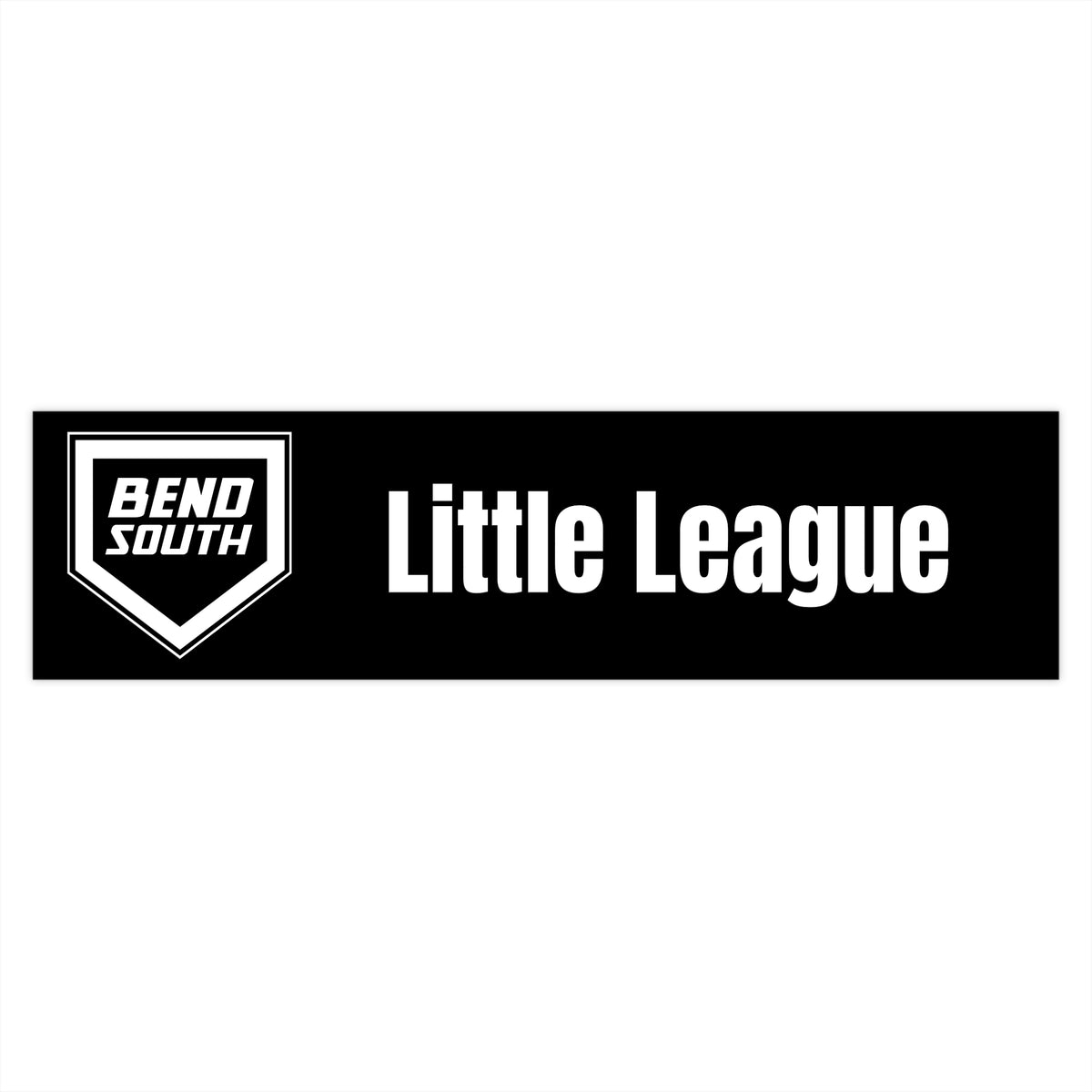 Bend South Little League Bumper Sticker