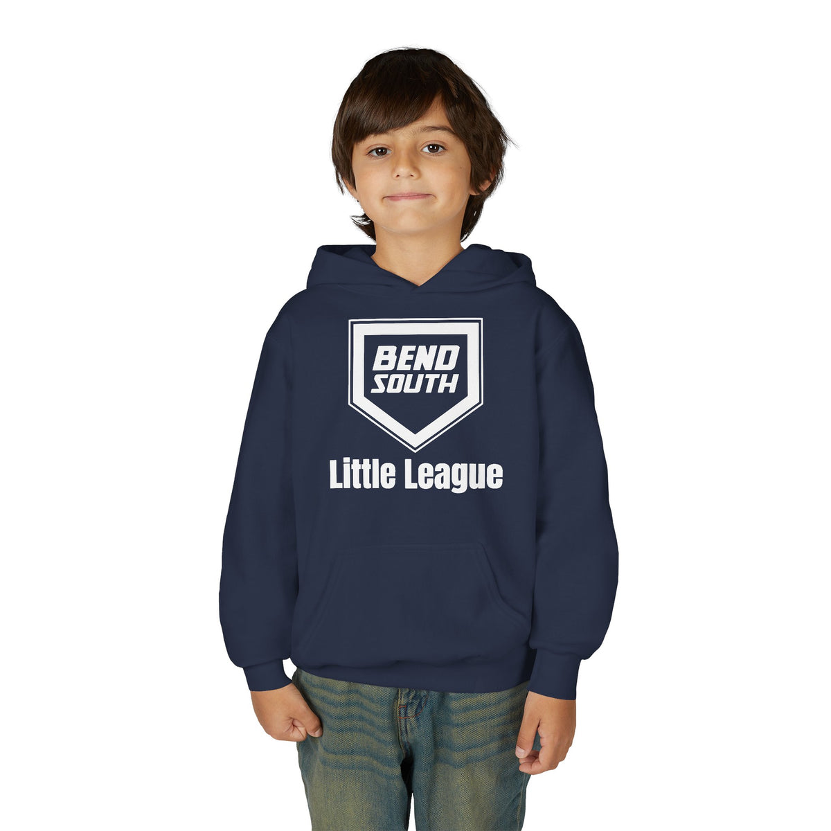 Bend South Shield Logo Hoodie | Youth Pullover Sweatshirt