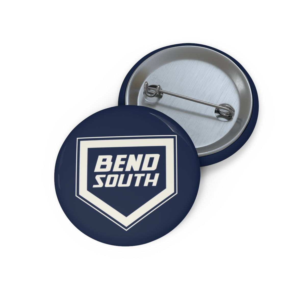 Bend South Logo Pin Button