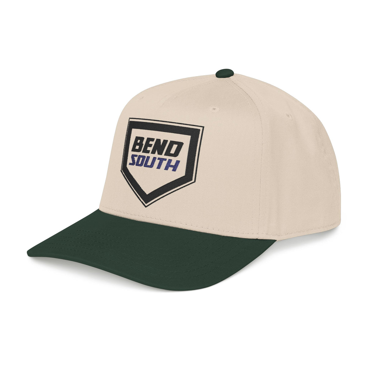 Bend South Emblem Baseball Cap | Patch Logo, Two-Tone Snapback