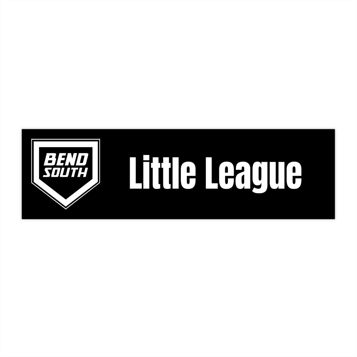 Bend South Little League Bumper Sticker