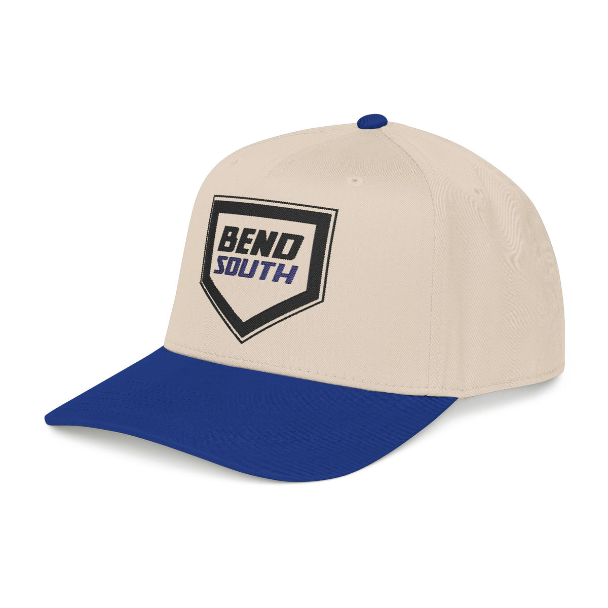 Bend South Emblem Baseball Cap | Patch Logo, Two-Tone Snapback