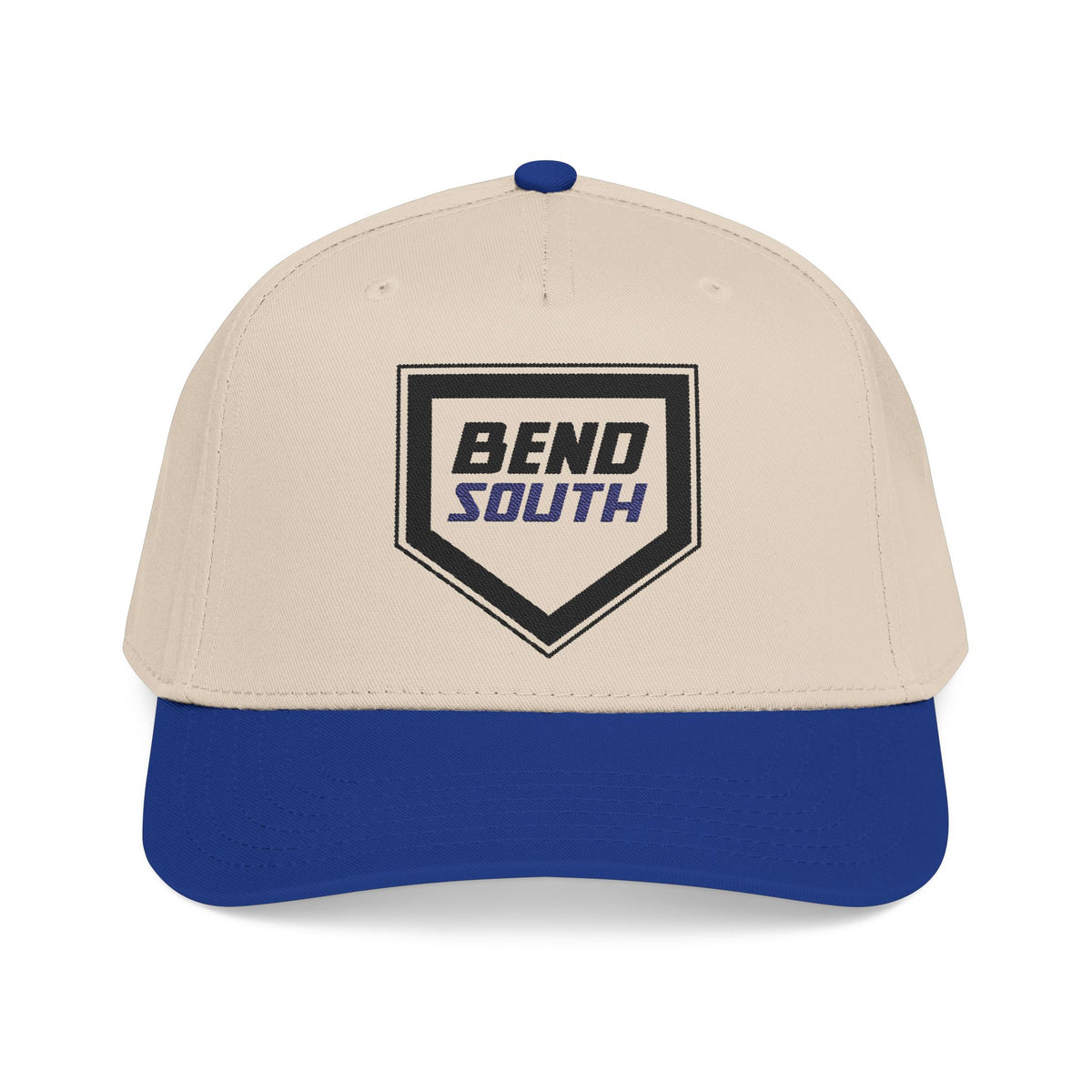 Bend South Emblem Baseball Cap | Patch Logo, Two-Tone Snapback