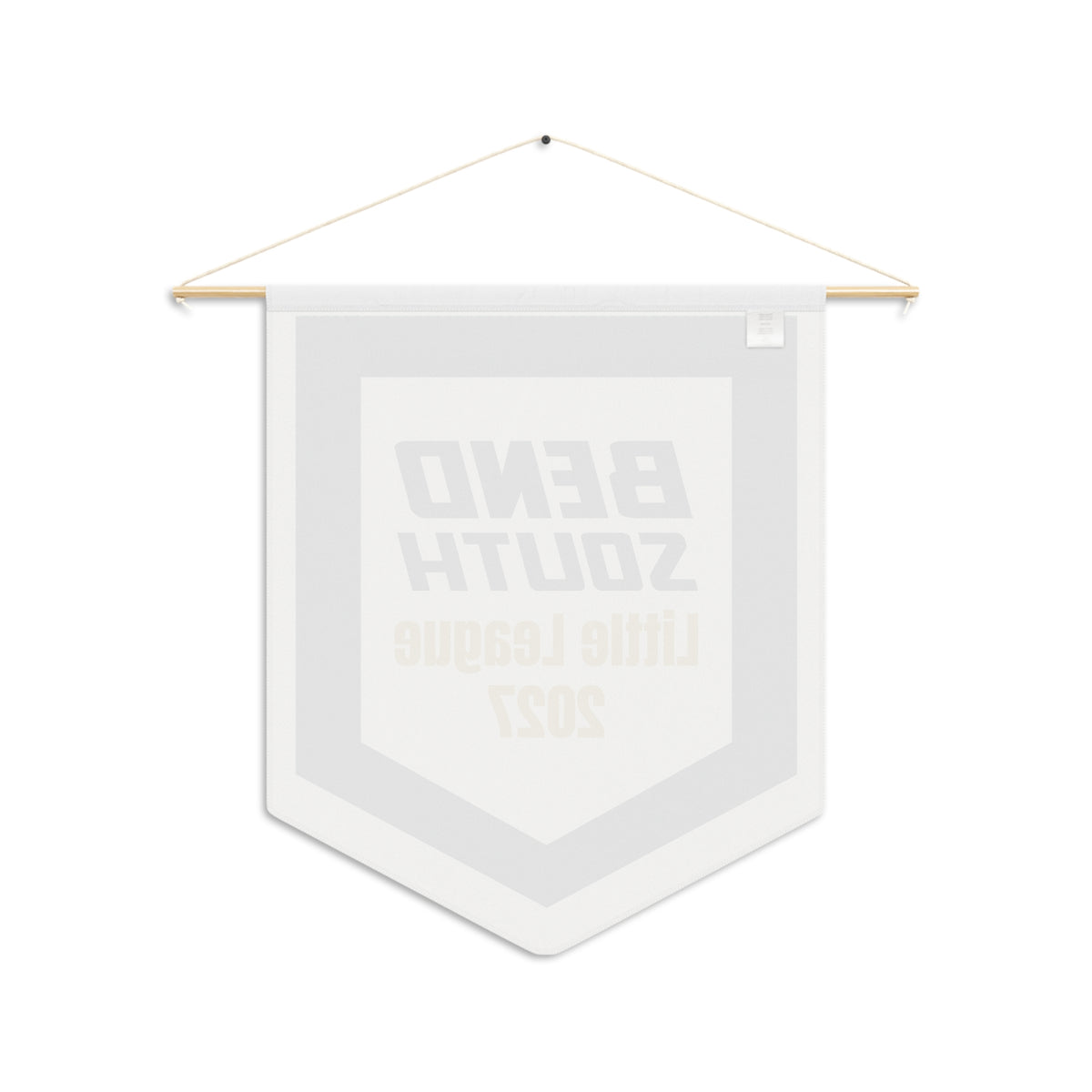 Bend South Logo Pennant | Sports Banner, Dorm Wall Decor
