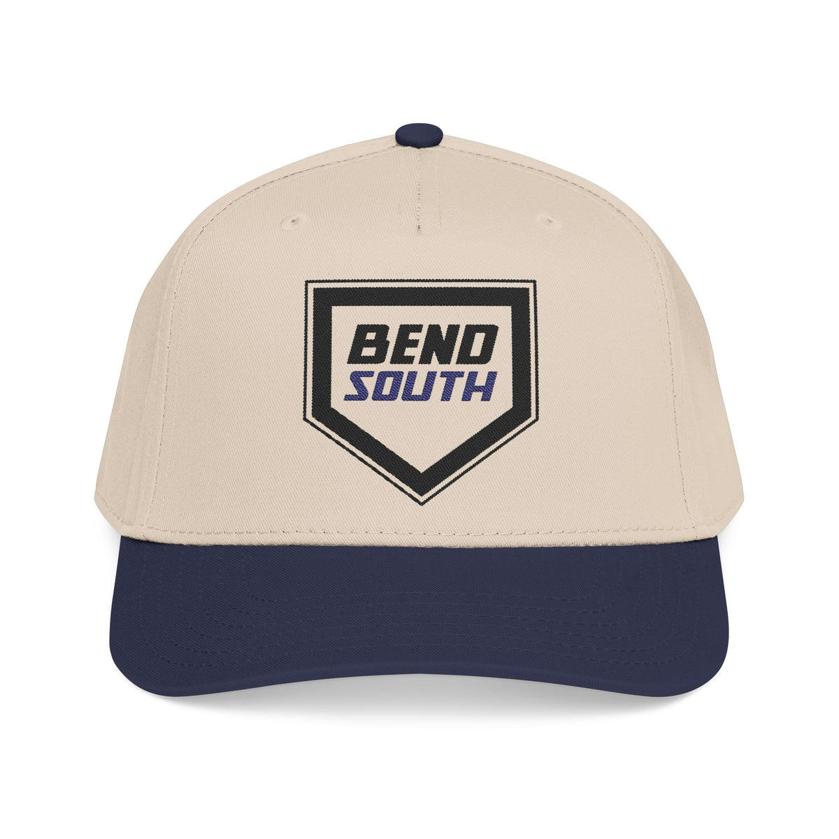 Bend South Emblem Baseball Cap | Patch Logo, Two-Tone Snapback