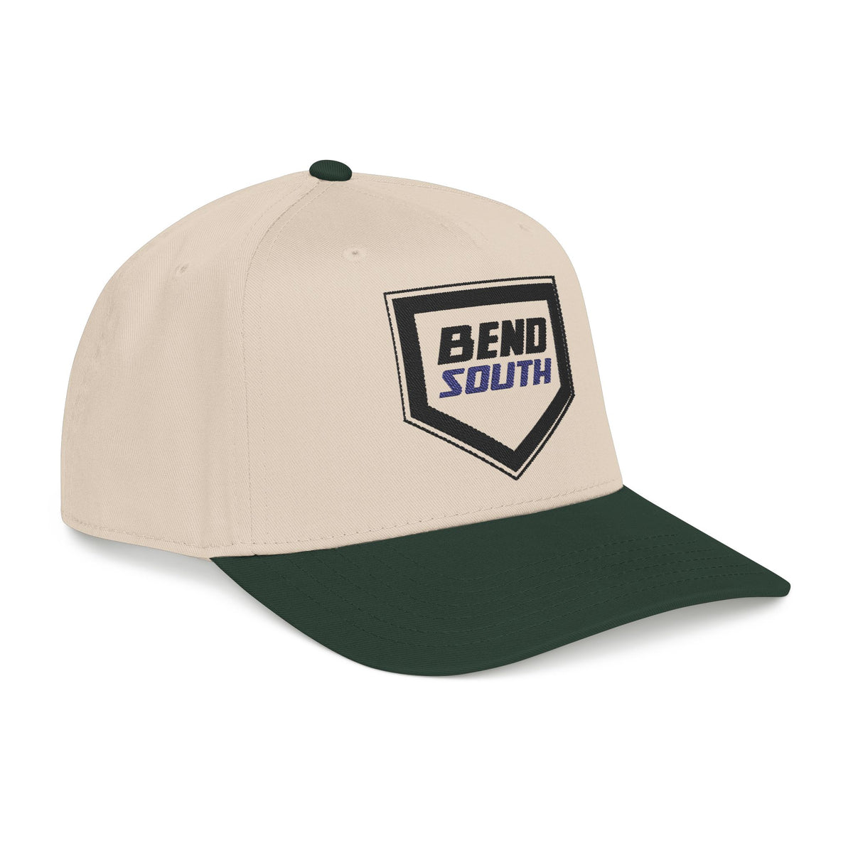 Bend South Emblem Baseball Cap | Patch Logo, Two-Tone Snapback