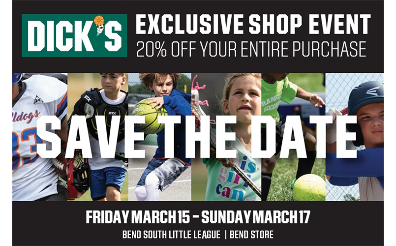 Dick's Event - 20% Off