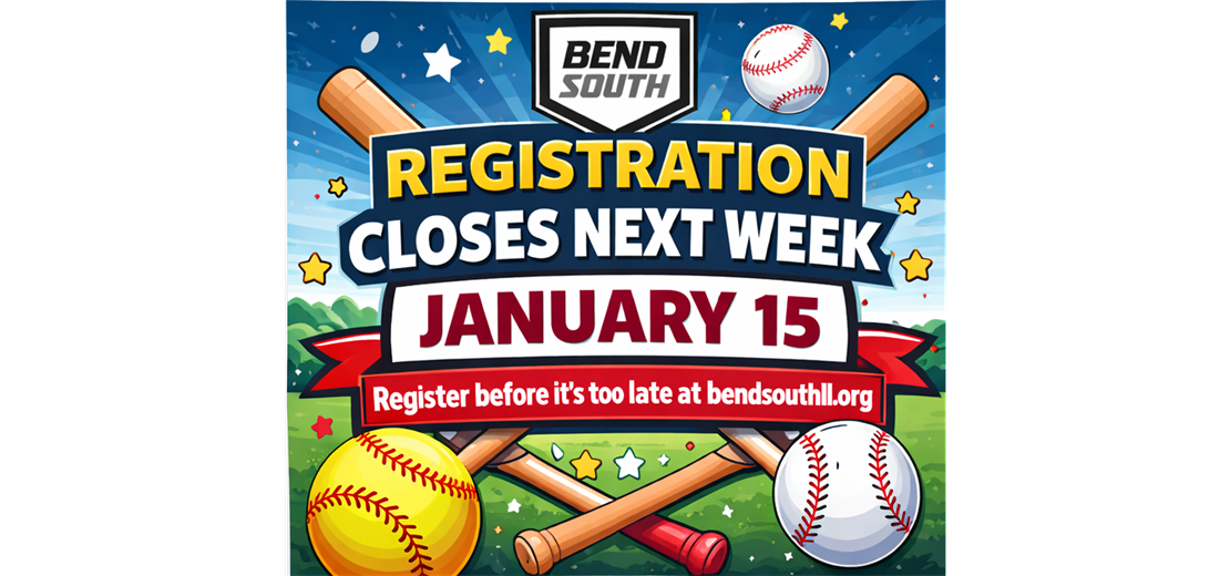 Registration Closes Next Week - Jan 15!